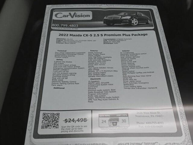 2022 Mazda CX-5 2.5 S Premium Plus