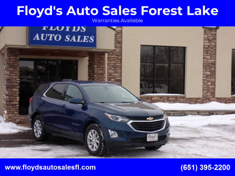 2019 Chevrolet Equinox for sale at Floyd's Auto Sales Forest Lake in Forest Lake MN