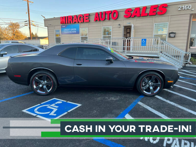 2013 Dodge Challenger for sale at Mirage Auto Sales in Sacramento CA