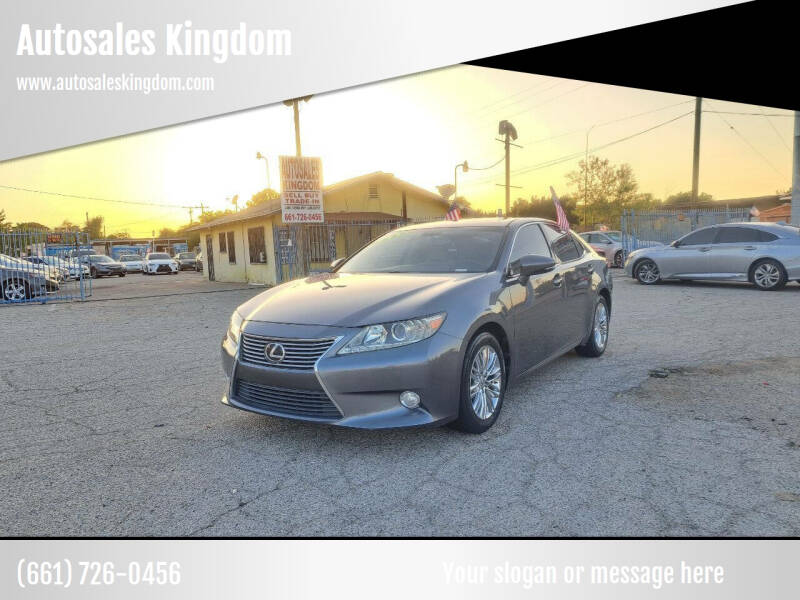 2013 Lexus ES 350 for sale at Autosales Kingdom in Lancaster CA