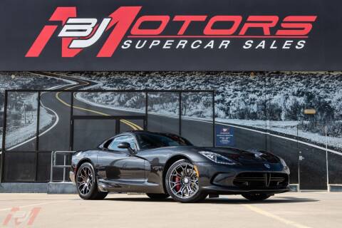 2015 Dodge Viper for sale at BJ Motors in Tomball TX