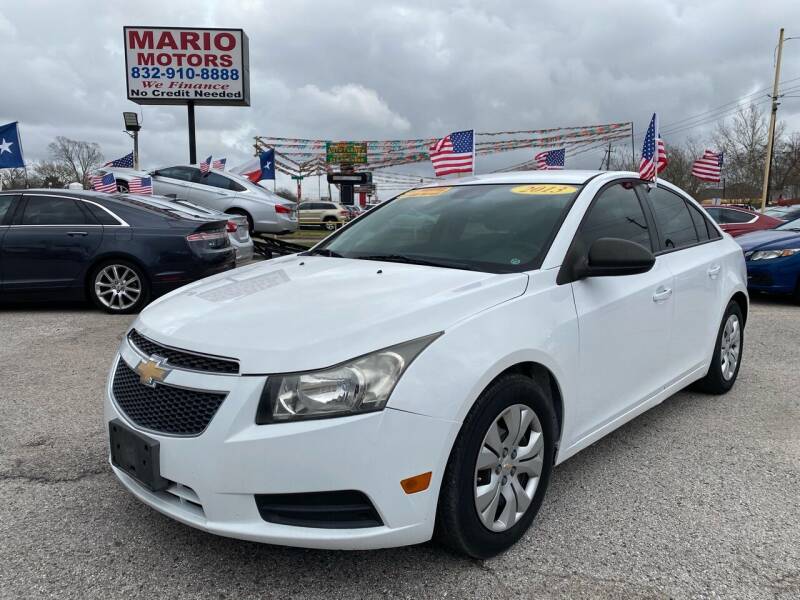 2013 Chevrolet Cruze for sale at Mario Motors in South Houston TX