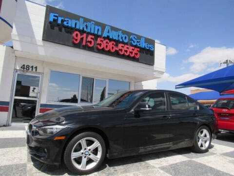 2015 BMW 3 Series for sale at Franklin Auto Sales in El Paso TX