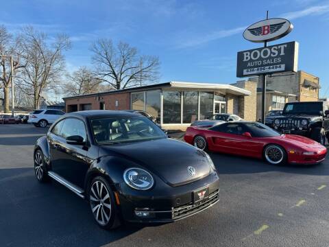 2012 Volkswagen Beetle for sale at BOOST AUTO SALES in Saint Louis MO