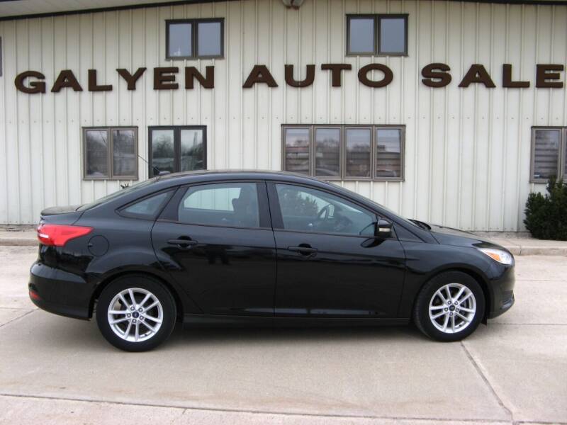 2017 Ford Focus for sale at Galyen Auto Sales in Atkinson NE