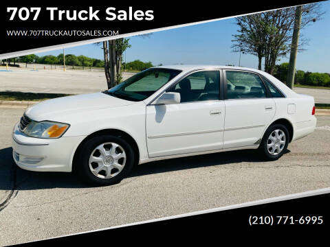 2003 Toyota Avalon for sale at BRACKEN MOTORS in San Antonio TX