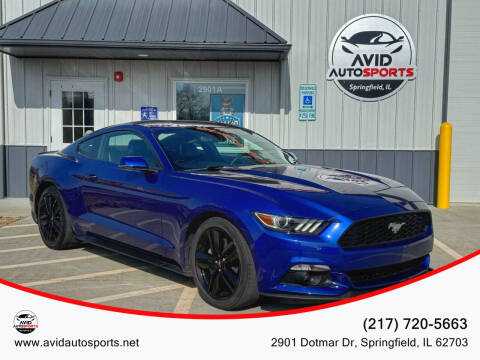 2016 Ford Mustang for sale at AVID AUTOSPORTS in Springfield IL