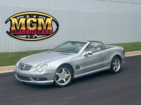 2003 Mercedes-Benz SL-Class for sale at MGM CLASSIC CARS in Addison IL