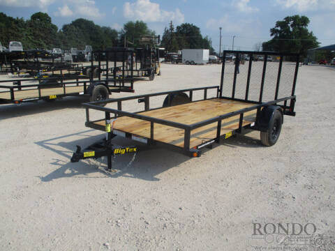 2022 Big Tex Single Axle Utility 35SA-14BK4