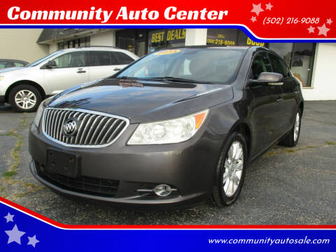2013 Buick LaCrosse for sale at Community Auto Center in Jeffersonville IN