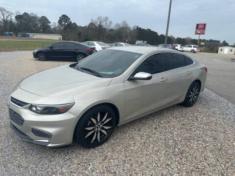 2016 Chevrolet Malibu for sale at Auto World in Laurel MS