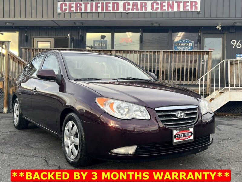 2008 Hyundai Elantra for sale at CERTIFIED CAR CENTER in Fairfax VA