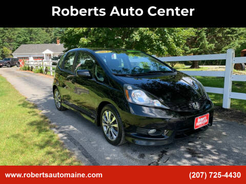 2013 Honda Fit for sale at Roberts Auto Center in Bowdoinham ME