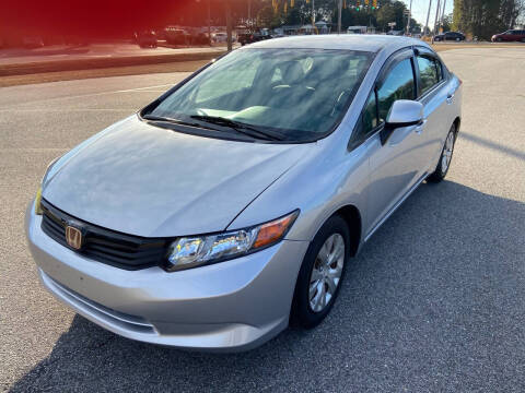 2012 Honda Civic for sale at Carprime Outlet LLC in Angier NC