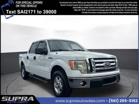 2011 Ford F-150 for sale at SUPRA AUTO SALES in Riviera Beach FL