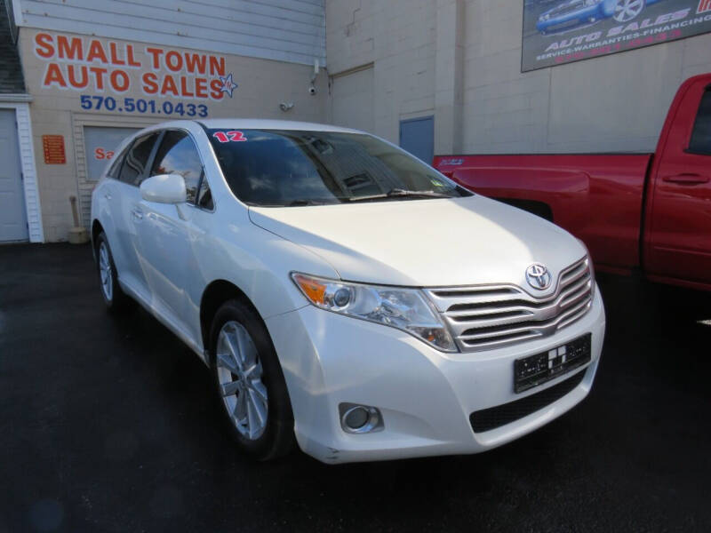 2012 Toyota Venza for sale at Small Town Auto Sales in Hazleton PA