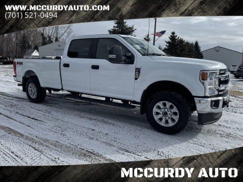 2022 Ford F-250 Super Duty for sale at MCCURDY AUTO in Cavalier ND