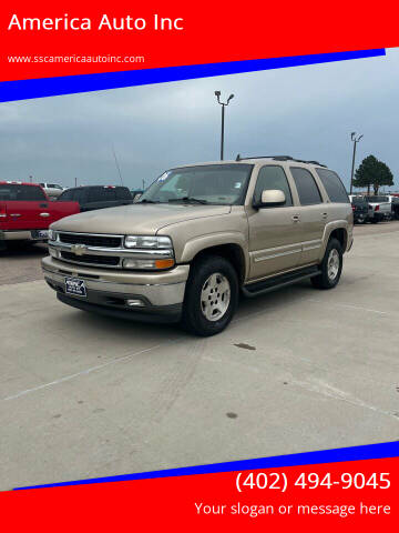 2006 Chevrolet Tahoe for sale at America Auto Inc in South Sioux City NE