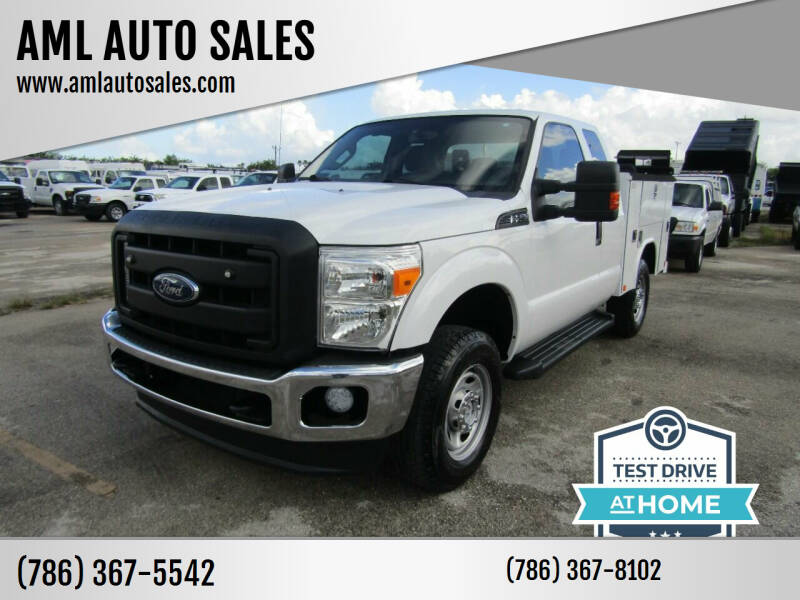 2015 Ford F-250 Super Duty for sale at AML AUTO SALES - Utility Trucks in Opa-Locka FL