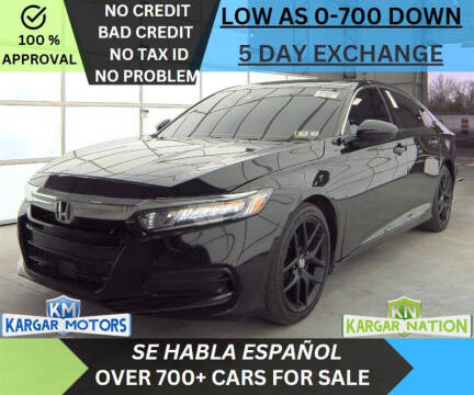 2021 Honda Accord for sale at Kargar Motors of Manassas in Manassas VA