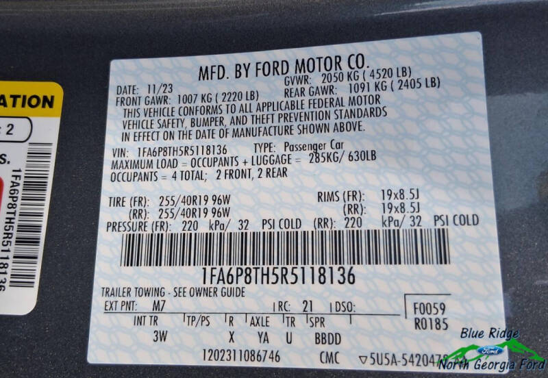 2024 Ford Mustang EcoBoost Premium