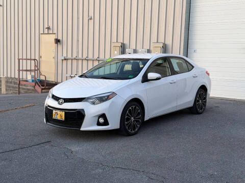 2016 Toyota Corolla S Plus