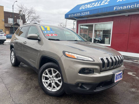 2017 Jeep Cherokee for sale at Gonzalez Auto Sales in Joliet IL