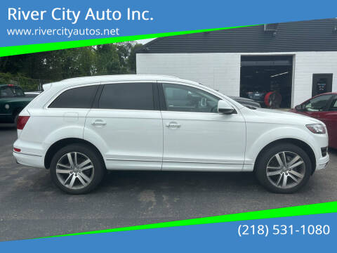 2014 Audi Q7 for sale at River City Auto Inc. in Fergus Falls MN