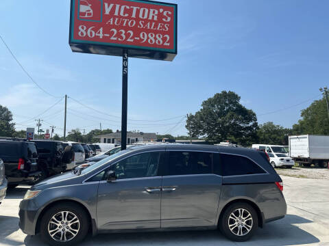 2011 Honda Odyssey for sale at Victor's Auto Sales in Greenville SC