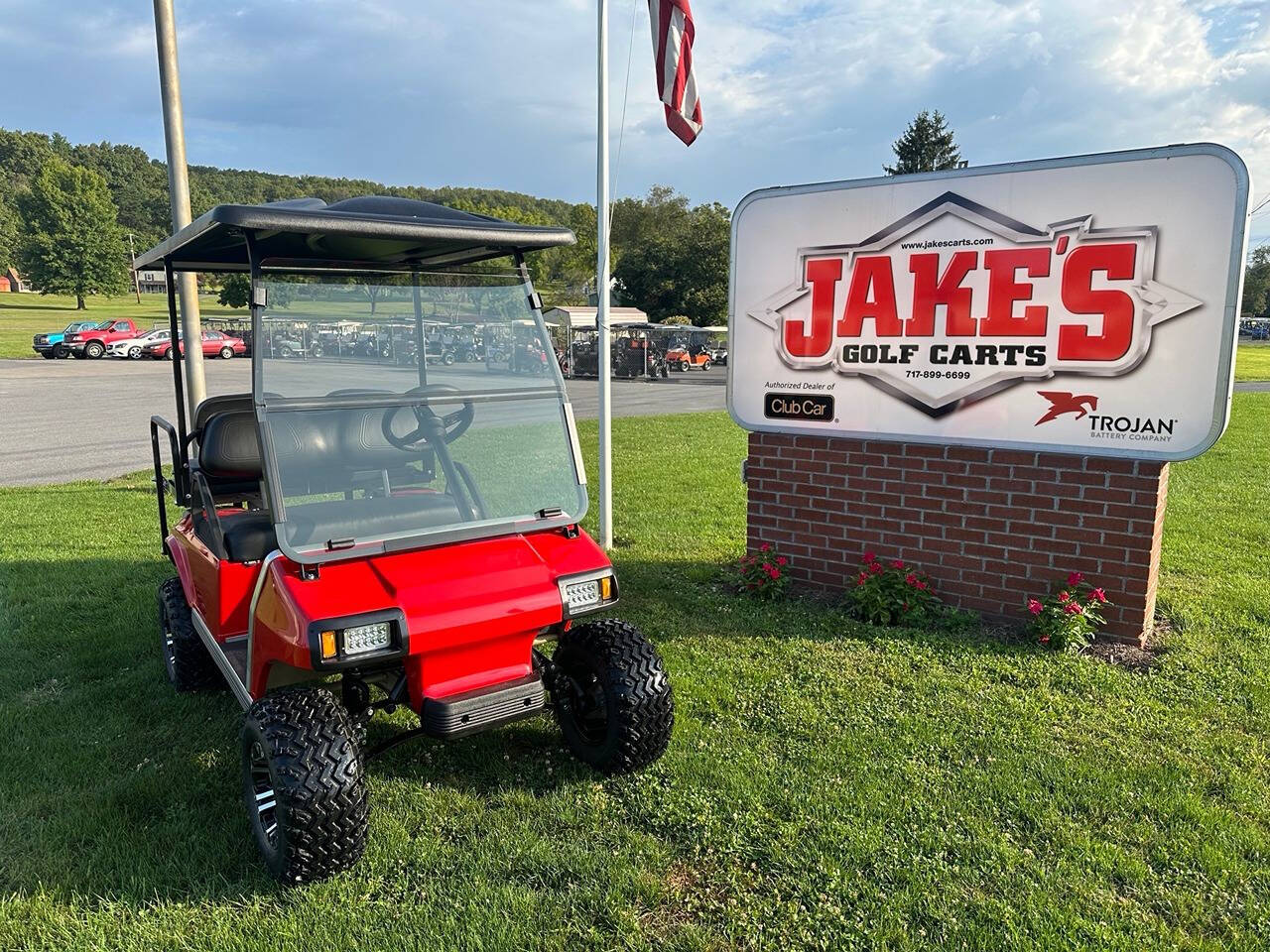 2002 Club Car DS Gas 3" Lift for sale at Jake's Golf Carts in MCVEYTOWN, PA