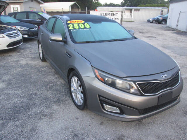 2015 Kia Optima for sale at Element Auto Sales in Fort Pierce, FL