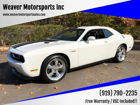 2010 Dodge Challenger for sale at Weaver Motorsports Inc in Cary NC