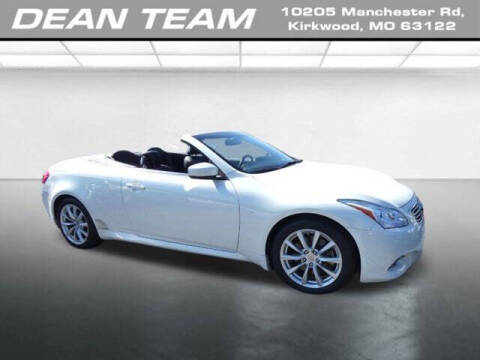 2012 Infiniti G37 Convertible for sale at St. Louis Auto Finance in Saint Louis MO