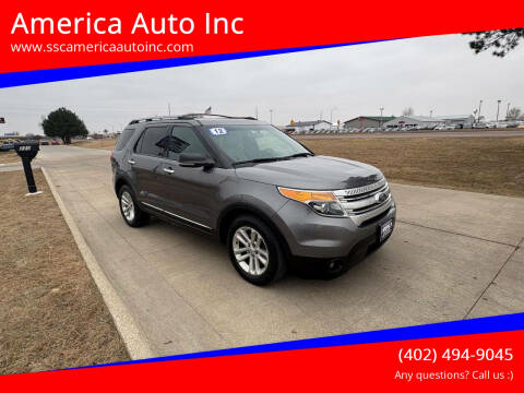 2012 Ford Explorer for sale at America Auto Inc in South Sioux City NE