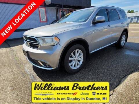 2015 Dodge Durango for sale at Williams Brothers Pre-Owned Monroe in Monroe MI