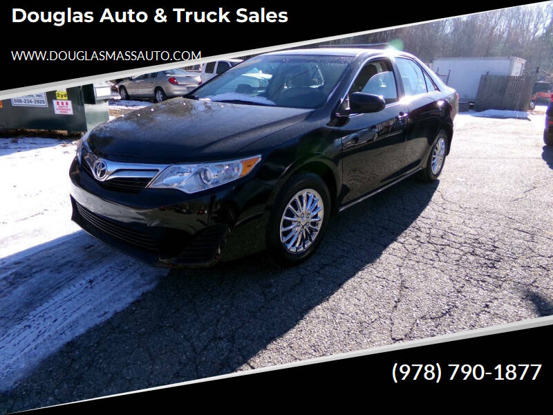 2012 Toyota Camry for sale at Douglas Auto & Truck Sales in Douglas MA