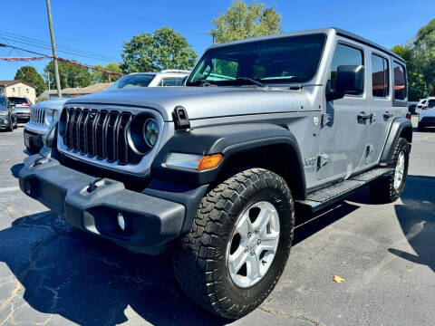 2021 Jeep Wrangler Unlimited for sale at Auto Exchange in The Plains OH