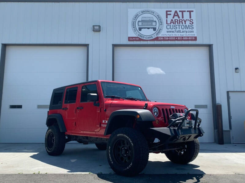 2007 Jeep Wrangler Unlimited for sale at Fatt Larry's Customs in Sugar City ID