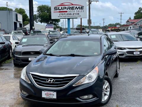 2013 Hyundai Sonata for sale at Supreme Auto Sales in Chesapeake VA