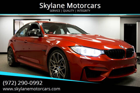 2017 BMW M3 for sale at Skylane Motorcars in Carrollton TX
