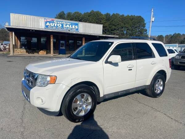 2012 Ford Escape for sale at Greenbrier Auto Sales in Greenbrier AR