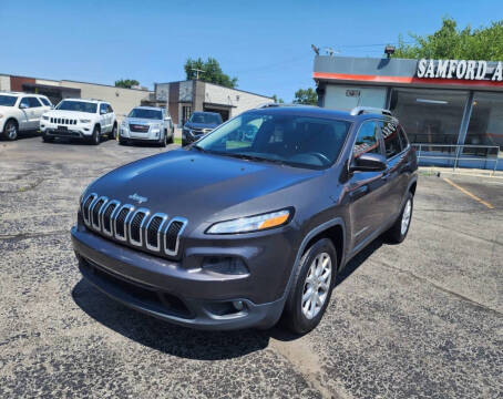 2015 Jeep Cherokee for sale at Samford Auto Sales in Riverview MI