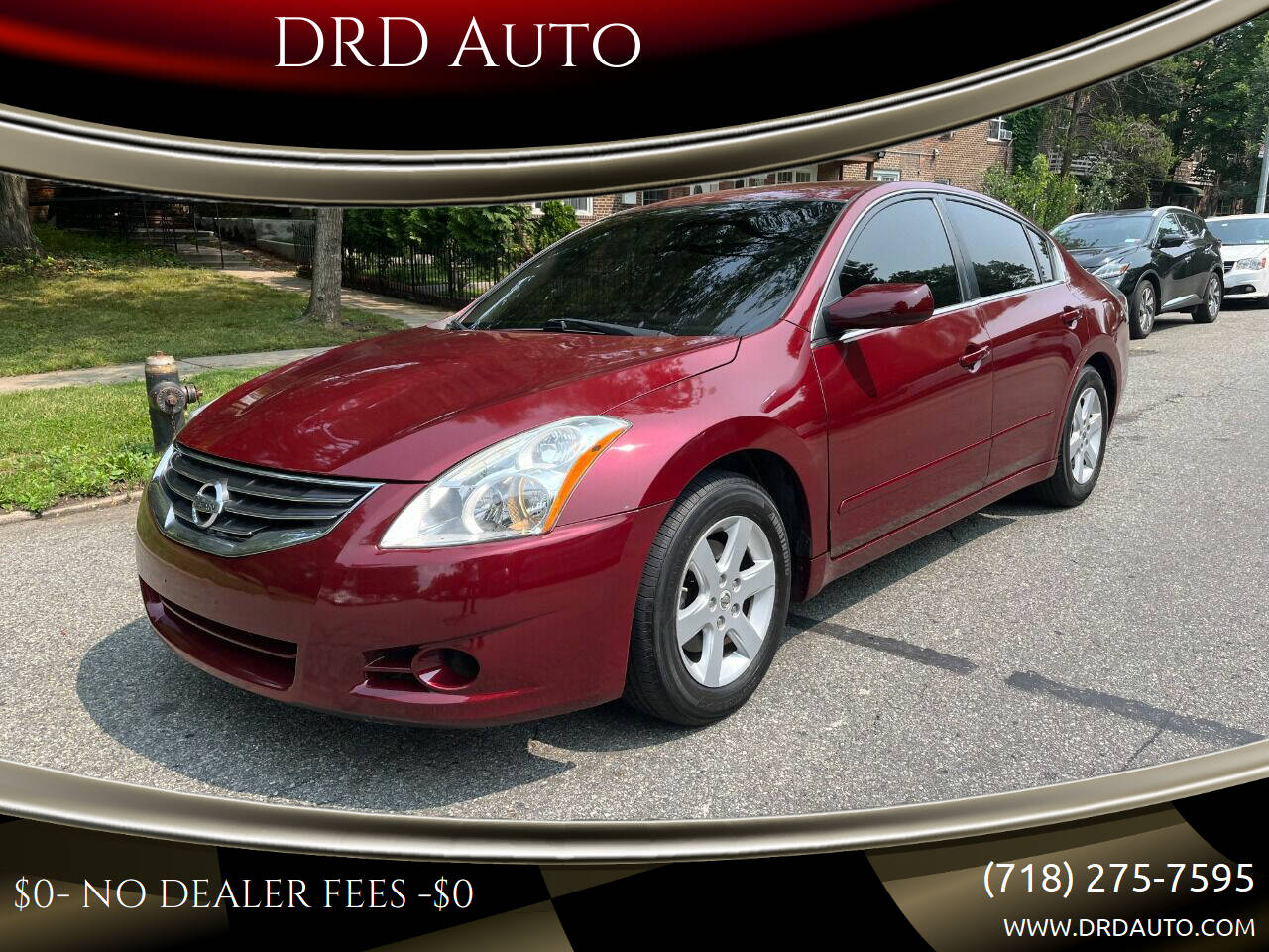 red nissan altima 2010