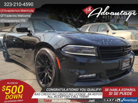 2015 Dodge Charger for sale at ADVANTAGE AUTO SALES INC in Bell CA