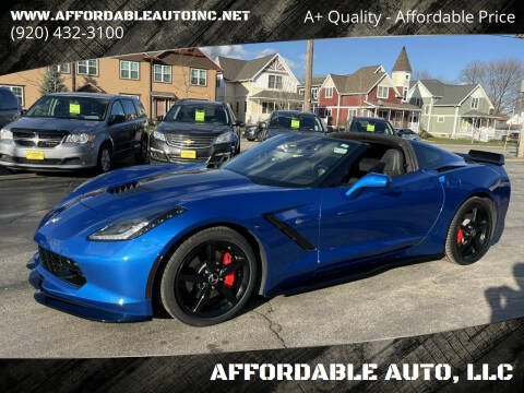 2014 Chevrolet Corvette for sale at AFFORDABLE AUTO, LLC in Green Bay WI