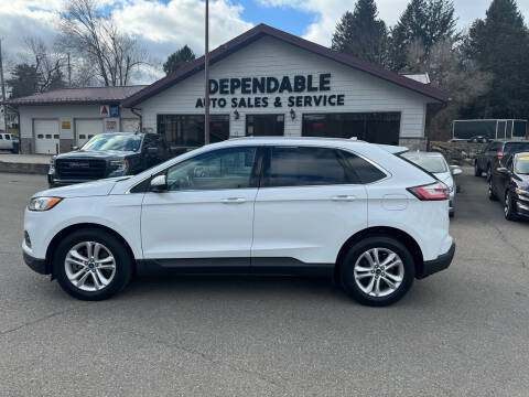 2020 Ford Edge for sale at Dependable Auto Sales and Service in Binghamton NY