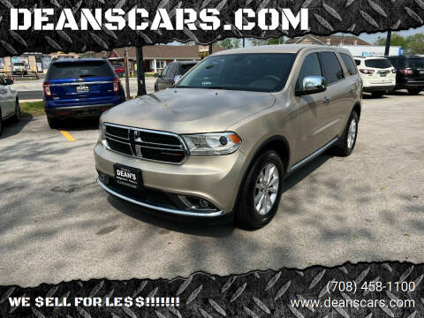 2014 Dodge Durango for sale at DEANSCARS.COM in Bridgeview IL