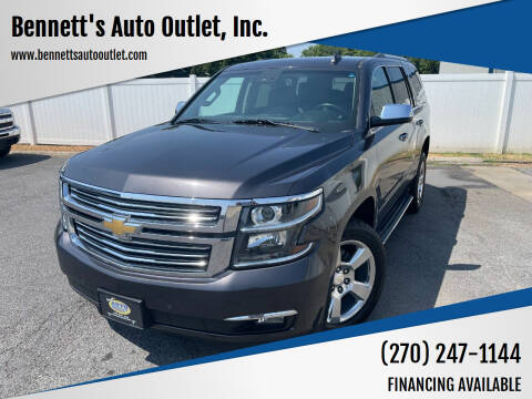 2017 Chevrolet Tahoe for sale at Bennett's Auto Outlet, Inc. in Mayfield KY