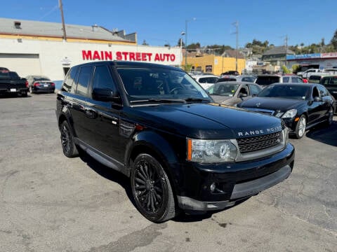 2011 Land Rover Range Rover Sport for sale at Main Street Auto in Vallejo CA