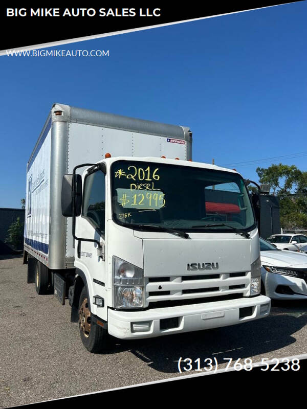 2016 Isuzu NPR for sale at BIG MIKE AUTO SALES LLC in Lincoln Park MI